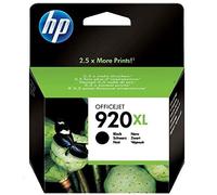 HP 920XL High Yield Black Original Ink Cartridge Page Yield 1200 (P/N CD975AE)