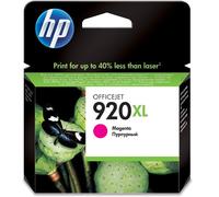 HP 920XL Ink Cartridge Magenta Pink Office Printer Inks High Yield Vibrant