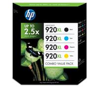 HP 920XL Multipack - 4 Ink Cartridges Pack (Black Cyan Magenta Yellow)