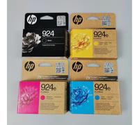 HP 924/924e 4 Ink Cartridges Black/Cyan/Magenta/Yellow Multipack 6C3Z1NE 2026