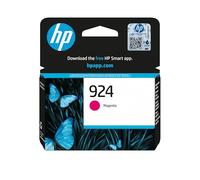 HP 924 Magenta Original Ink Cartridge, Magenta (old packaging) | Compatible with HP OfficeJet Pro 8120, 8130, yield 400 pages (4K0U4NE)