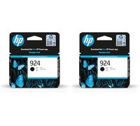 HP 924 Original Black Ink Cartridge (Pack of 2)