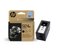 HP 924e EvoMore Black Original High Capacity Ink Cartridge (4K0V0NE)
