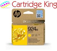 HP 924e XL Yellow Ink Cartridge 4K0U9NE Genuine for HP OfficeJet 8130 Printer