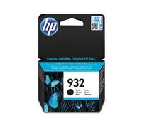 HP 932 Black Original Ink Cartridge. Black ink type: Pigment-based ink Black ink volume: 8.5 ml Printing colours: Black Quantity per pack: 1 pc(s) Black ink page yield: 400 pages
