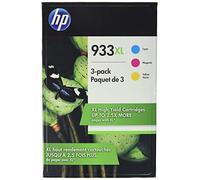 HP 933XL High Yield Cyan/Magenta/Yellow Combo-pack - ink cartridges