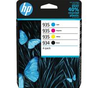 HP 934 Black/935 Cyan/Magenta/Yellow 4-pack Original Ink Cartridges