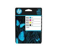 HP 934XL Black/935 Cyan/Magenta/Yellow 4-pack Original Ink Cartridges