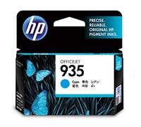 HP 935 Standard Capacity Cyan Original Ink Cartridge Page Yield 400 (P/N C2P20AE)