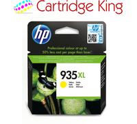 HP 935XL High Capacity Yellow Original Ink Cartridge Page Yield 825 (P/N C2P26AE