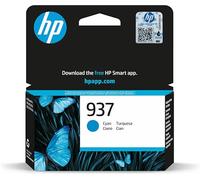 HP 937 Cyan Ink Cartridge - 4S6W2NE (Original)