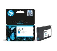 HP 937 (4S6W2NE) Cyan Original Standard Capacity Ink Cartridge