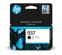 HP 937 Black Original Ink Cartridge - Works OfficeJet Pro 9120e, 9122e, 9125e, 9130e, 9132e, 9135e, 9720e, 9730e Printers