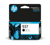 HP 937 Black Original Ink Cartridge - Works OfficeJet Pro 9120e, 9122e, 9125e, 9130e, 9132e, 9135e, 9720e, 9730e Printers