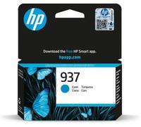 HP 937 Cyan Standard Ink Cartridge (4S6W2NE) - Office Supplies - Printing