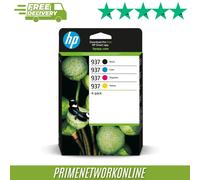 HP 937 CMYK Original Ink Cartridge 4-Pack