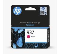 HP 937 Magenta Original Ink Cartridge - Works OfficeJet Pro 9120e, 9122e, 9125e, 9130e, 9132e, 9135e, 9720e, 9730e Printers