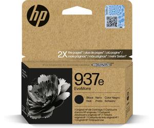 HP 937e EvoMore Black Ink Cartridge (4S6W9NE)