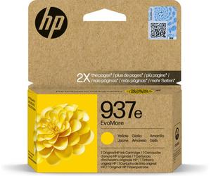 HP 937e EvoMore Yellow Ink Cartridge (4S6W8NE)