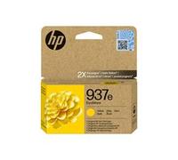 HP 937e EvoMore Yellow Ink Cartridge, Yellow