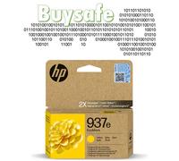 HP 937e EvoMore Yellow Original Ink Cartridge (4S6W8NE) - Works OfficeJet Pro 9110b, 9120 All-in-One, 9120b All-in-One, 9130 All-in-One, 9130b All-in-One, 9110b, 9700, 9700e Printer Series