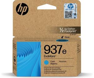 HP 937e XL Cyan Ink Cartridge 4S6W6NE Original Ink for HP OfficeJet 9120 Printer