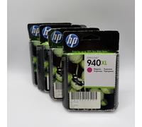 HP C4908AE 940XL High Yield Original Ink Cartridge, Magenta, Pack of 1