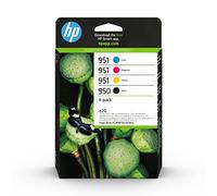 HP 6ZC65AE 950/951 Genuine Original Ink Cartridges - Black/Cyan/Magenta/Yellow