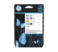 HP 950/951 Original Black and Colour Ink Cartridge Multipack 6XC65AE