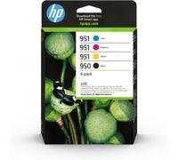 HP 950 Black/951 Cyan/Magenta/Yellow 4-pack Original Ink Cartridges