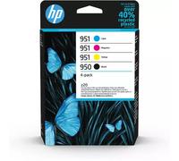 HP 950 Black/951 Cyan/Magenta/Yellow 4-pack Original Ink Cartridges