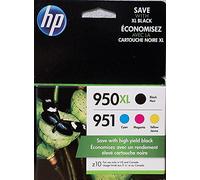 HP 950XL/951 Black Ink Cartridges High Yield and Standard Color C/M/Y