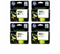 HP 950XL High Yield Black/951XL High Yield Cyan/Magenta/Yellow 4-pack Original Ink Cartridges ink cartridge 4 pc(s) High (XL) Yield Black, Cyan, Magenta, Yellow