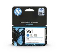 HP 951 Cyan Original Ink Cartridge (CN050AE) - Works with HP OfficeJet Pro 251, 276, 8100, 8600, 8610, 8616, 8620, 8640, 276dw