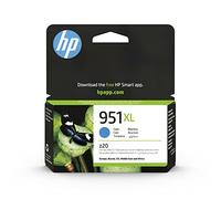 HP 951XL Cyan Original Ink Cartridge, High Yield