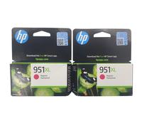 HP 951XL Ink Cartridge Magenta x2 Genuine Original CN047AE Officejet Pro Genuine