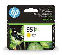 HP 951XL Original Yellow 1 pc(s) 951XL, Original, Pigment-based ink, Yellow, Officejet Pro 8600 e-All-in-One, 1 pc(s), Inkjet printing