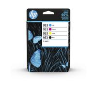 HP 953 4-pack Black/Cyan/Magenta/Yellow Original Ink Cartridges
