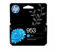 HP 953 Cyan Original Ink Cartridge. Colour ink type: Pigment-based ink Cartridge capacity: Standard Supply type: Single pack Colour ink page yield: 630 pages Colour ink volume: 9 ml Printing colours: