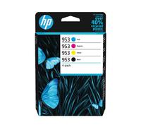 HP 953 Original Ink Cartridge 9/20-ml CMYK 4-pack 6ZC69AE