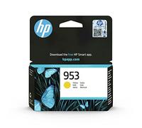 HP 953 Yellow Original Ink Cartridge | Compatible with HP OfficeJet Pro 7700, 8200, 8700, yield 630 pages (F6U14AE)