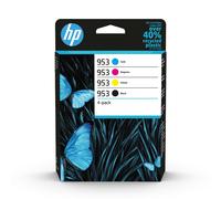 HP 953 4-pack Black/Cyan/Magenta/Yellow Original Ink Cartridges