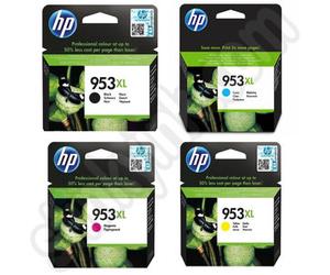 HP 953XL Cyan Magenta Yellow & Black Ink Cartridges - Currys 3HZ52AE