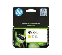 HP 953XL Yellow Original Ink Cartridge, High Yield | Compatible with HP OfficeJet Pro 7700, 8200, 8700, yield 1450 pages (F6U18AE)