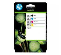 HP 963 4-pack Black/Cyan/Magenta/Yellow Original Ink Cartridges