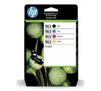HP 963 4-pack Black/Cyan/Magenta/Yellow Original Ink Cartridges
