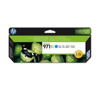 HP 971XL High Yield Cyan Original Ink Cartridge. Colour ink type: Pigment-based ink Cartridge capacity: High (XL) Yield Colour ink page yield: 6600 pages Colour ink volume: 1 ml Printing colours: Cyan