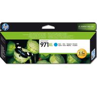 HP 971XL Original Cyan Ink Cartridge, Cyan