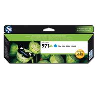 HP 971XL (Yield: 6,600 Pages) Cyan Ink Cartridge