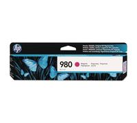 HP 980 Magenta Original Ink Cartridge | Compatible with OfficeJet Enterprise Color MFP X585,X555, yield 6600 pages (D8J08A)